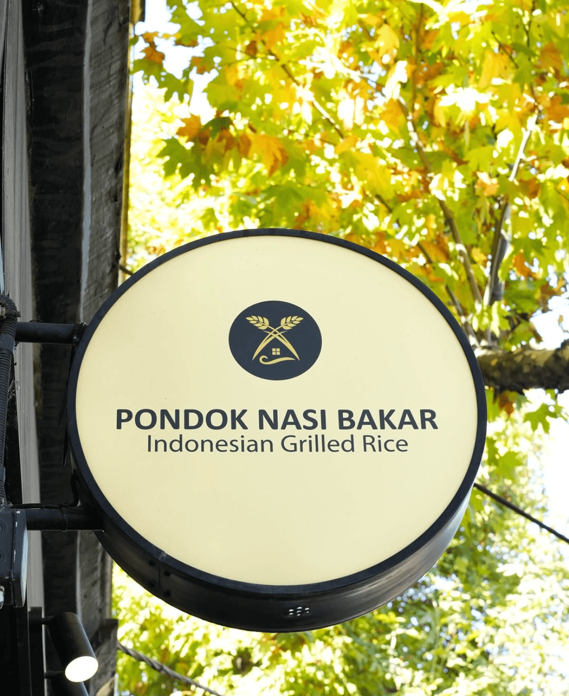 Pondok Nasi Bakar sign at South Melbourne